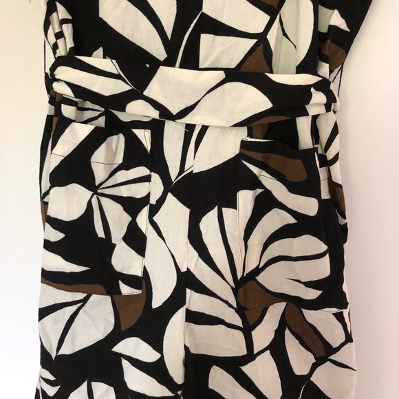 Tabitha Brown for Target Neutral Botanical Jumpsuit in Medium - Picture 9 of 9